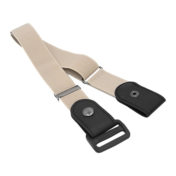 FNGZ Polyester Belt | 1Pc Stretch Waist Belt | Buckle-Free Elastic Invisible Belt for Jeans No Bulge Waist Belts