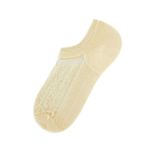 FNGZ Polyester Boat Socks | 1 Pair of Socks | Womens Socks Summer Invisible Breathable Shallow Mouth Invisible Socks