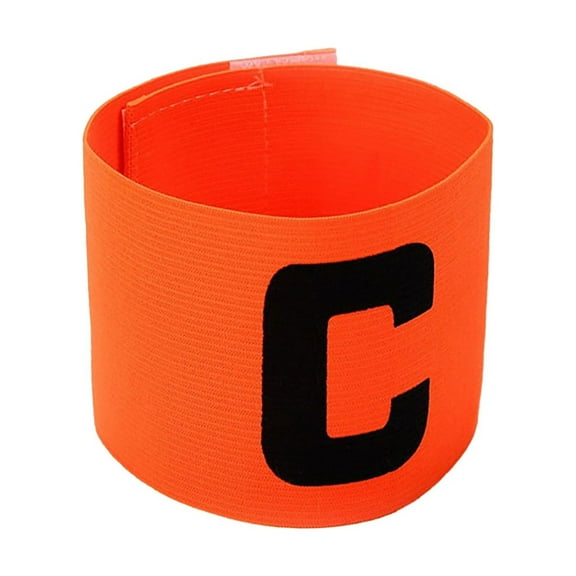 FNGZ Repellent Fn Clearance CaptainS Bracelet, Elastic Captain's Armband for Senior/Junior Football LeaderS Armband and Adults/Youth Sport Orange