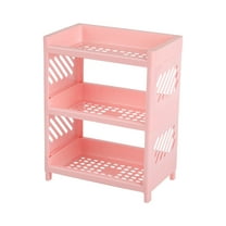 FNGZ Storage Bin,Storage Containers,Bathroom Storage Three Tier Shelf Bedroom Finishing Rack Bathroom Shelf Kitchen,Storage Basket
