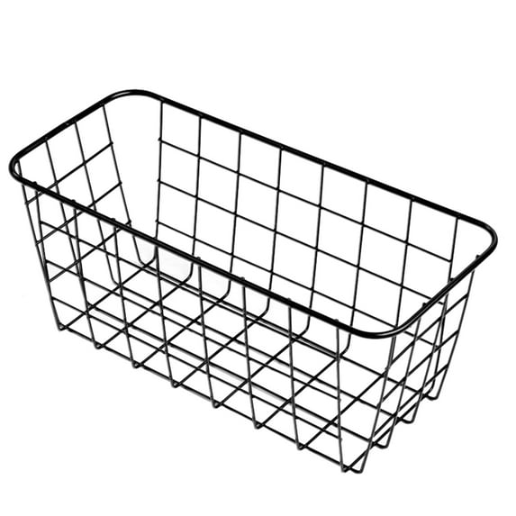 FNGZ Storage Bin,Storage Containers,No Drilling Wall Hanging Mounted Metal Wire Baskets Kitchen Organization Storage,Storage Basket