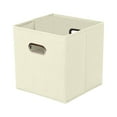 thumbnail image 1 of FNGZ Storage Bin,Storage Containers,Storage Foldable Cube Organizer Fabric Drawer Set of Beige,Storage Basket, 1 of 9
