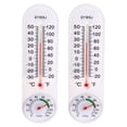 thumbnail image 1 of FNGZ Thermometer Clearance Wall Indoor Outdoor Sky Garden Greenhouse House Office Room Heating 2pc 2ml White, 1 of 7