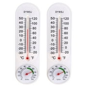 FNGZ Thermometer Clearance Wall Indoor Outdoor Sky Garden Greenhouse House Office Room Heating 2pc 2ml White