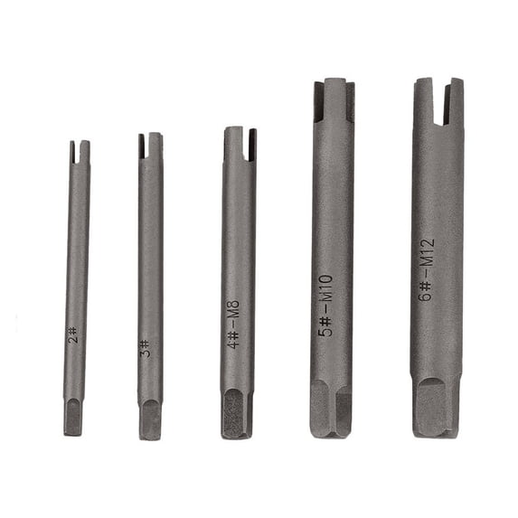 FNGZ Tp Extrctor Clearance High Quality Steel Broken Head Taps Remover Stripped Screw Tap Extractor Set