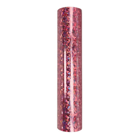 FNGZ Transfer Paper Clearance Holographic Adhesive Vinyl 12 X6ft Rose Gold Glass Broken Flower Patterned Permanent Vinyl Roll Black Craft Vinyl for DIY Decors Mugs
