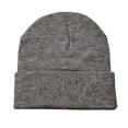 thumbnail image 1 of FNGZ Unisex Winter Skull Cap Beanies Knitted Cuff Hats | Caps Roll-Up Edge Beanie Hats for Men Women | Four Seasons Hats Knitted Cap for Men & Women & Teen, 1 of 6