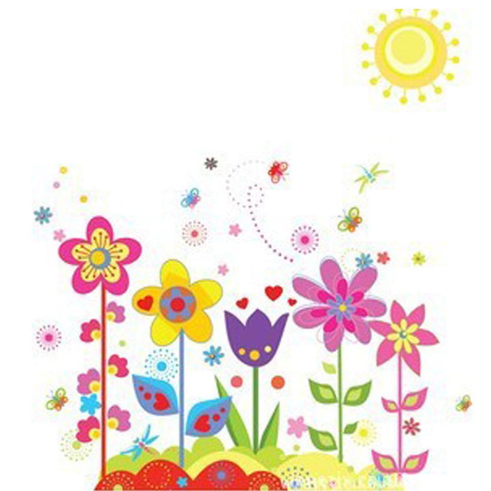 Unicorn Wall Stickers For Girls Personalised Unicorn Flower Wall
