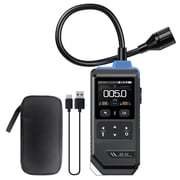 FNIRSI Combustible Gas Detector GD-02 Portable, 50000PPM, Flexible Probe, 1-Pack