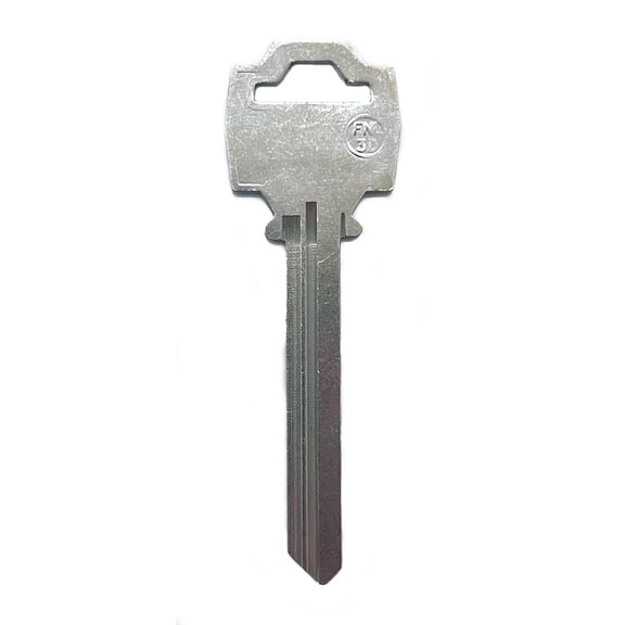 FNL-3D Key blank Replacement for Fanal Gate Lock (Long) (10-Pack)