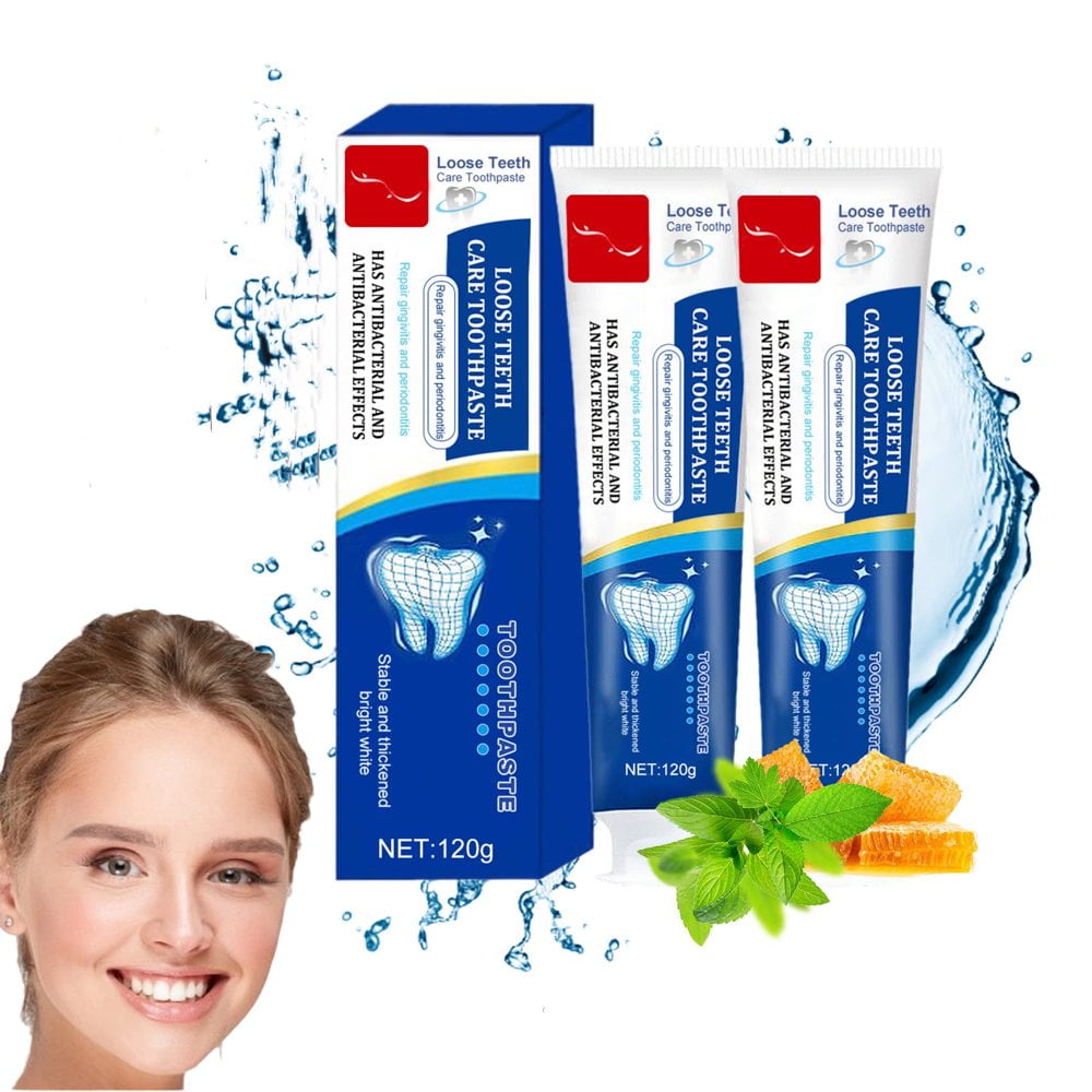 FNNMNNR 1/2pcs 2023 Loose Teeth Care Toothpaste for Gingivitis