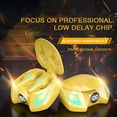 thumbnail image 1 of FNNMNNR 1 Pair K8 Wireless Headphones Dual Modes Auto Pairing HiFi Low Latency In-ear BT5.0 Earphone for Gaming, 1 of 10