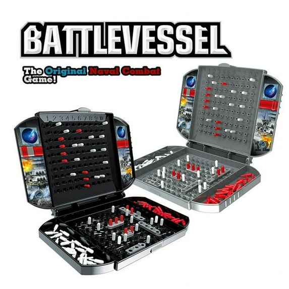 FNNMNNR 1PC Battleship The Classic Naval Combat Strategy Board Games Board Game