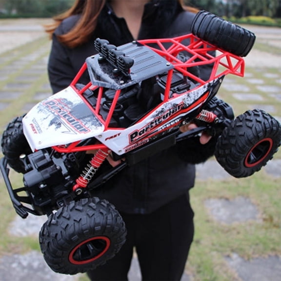 FNNMNNR 1PC Rc Car 1/12 4Wd Remote Control Vehicle 2.4Ghz Electric Monster Buggy Off-Road