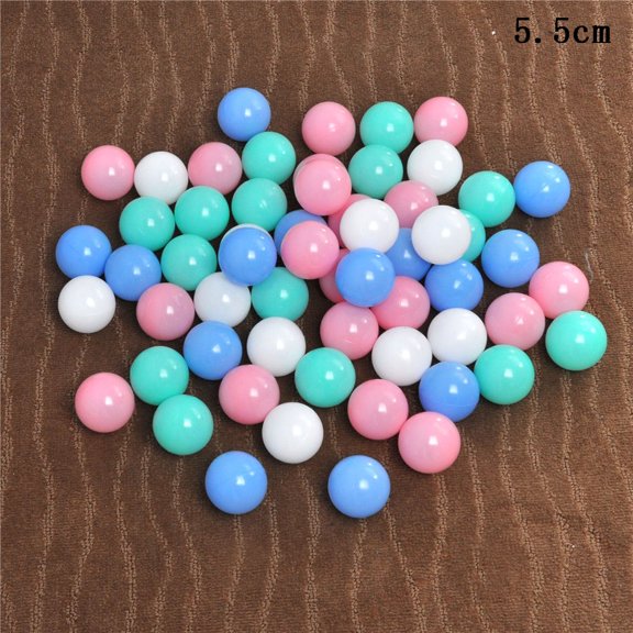 FNNMNNR 20pcs Soft Ocean Wave Ball Pits Water Pool Balls Baby Toys Outdoor Fun 5.5/7cm