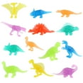 thumbnail image 1 of FNNMNNR 36 Piece Glow in Dark Mini Dinosaur Toy Set, Plastic Realistic Dino Figure, Kid Birthday Party Favors Supplies Goody Bag Valentines Day Gift Pinata Stuffers Easter Eggs Easter Basket Filler, 1 of 7