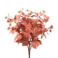 thumbnail image 1 of FNNMNNR 53cm Autumn High Simulation 10branch 90leaves Fake Silk Green Plant Decor for Home Garden Party Festival Christmas Maple Leaf Plants, 1 of 21