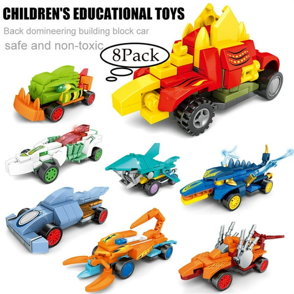 FNNMNNR 590 Piece Building Toys Kit, Educational Construction Engineering Building Blocks Learning Set for Ages 3 4 5 6 7 8 9 10 Year Old Boys & Girls by Brickyard, Best Kids Toy, Creative Games