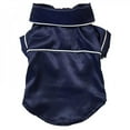 thumbnail image 1 of FNNMNNR Big Clearance! Small Dog Pajamas Soft Cotton Pyjamas Cat Puppy Pet Clothes Dressing Gown Navy Blue 2XL, 1 of 6