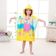 thumbnail image 1 of FNNMNNR Cartoon Baby Bath Towel Microfiber Cotton Hooded Beach Towel Newborn Cape Towels Soft Poncho Kids Bathing Stuff Infant Washcloth, 1 of 2