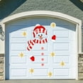 thumbnail image 1 of FNNMNNR Christmas Snowman/Elk Garage Door Decoration Waterproof Dinosaur Face Stickers Chritsmas Garage Door Archway Entryway Car Decorations Snowman Fridge Decals Halloween Decorations O, 1 of 12