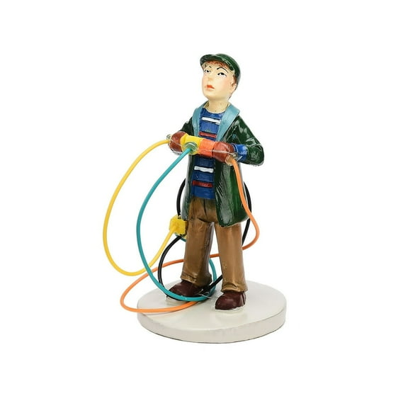 FNNMNNR Christmas Vacation-Inspired Ceramic Village National Lampoon Christmas Vacation Griswold Holiday House Collectible Buildings Collectible Figurines Seasonal Home Christmas Ornament