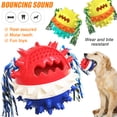 thumbnail image 1 of FNNMNNR Dog Squeaky Toys, Toughest Natural Rubber-Dog Chew Toys for Aggressive Chewers, Almost Indestructible Tough Durable Dog Toys for Dogs-Teeth Cleaning Chews for Large/Medium Breed, 1 of 8