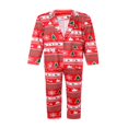 thumbnail image 1 of FNNMNNR Family Parent-child Blazer Sets Christmas Long Sleeve Coat Trousers, 1 of 6