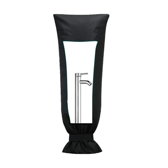 FNNMNNR Faucet Insulation Cover Outdoor Waterproof Double Layer Heat Preservation Winter Yard Hydrant Pipe Covers For Outside