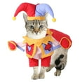 thumbnail image 1 of FNNMNNR Halloween Pet Costumes  Cute Clown Cosplay Change into Clothes Cat/Dog Kitten Puppy Cape Kawaii Pet Clothes Dog Accessoties, 1 of 9