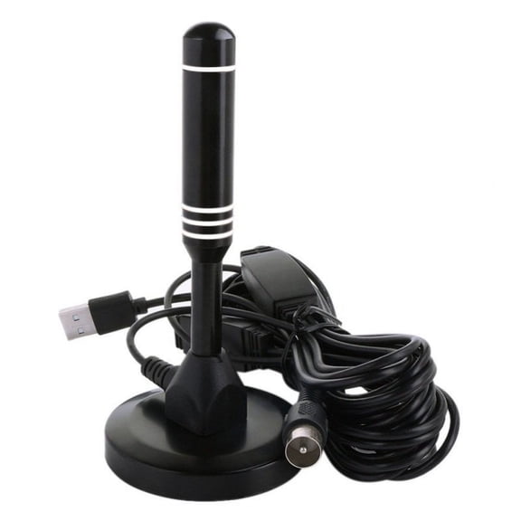 FNNMNNR Indoor USB Antenna TV Digital HD 200 Mile Range Skywire TV 1080P 4K 16ft Coax Cable