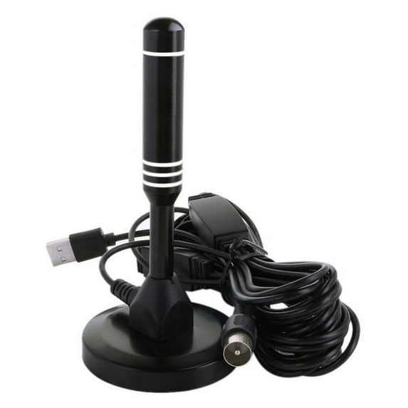 FNNMNNR Indoor USB Antenna TV Digital HD 200 Mile Range Skywire TV 1080P 4K 16ft Coax Cable