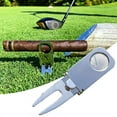 thumbnail image 1 of FNNMNNR Magnetic Cigar Holder  Golf Divot Repair Tool & Ball Marker Golf Accessories Cigar Holder, 1 of 9