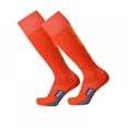 thumbnail image 1 of FNNMNNR Soccer Socks  Sport Knee High Socks Over The Calf Compression Athletic Socks  Running Training Football Thickening Keep Warm Sock, 1 of 7