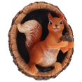 thumbnail image 1 of FNNMNNR Squirrel Garden Hanging Tree Sculpture Animal Decor Statue Resin Yard Statues Figurine Outdoor Ornament Wallornaments, 1 of 6