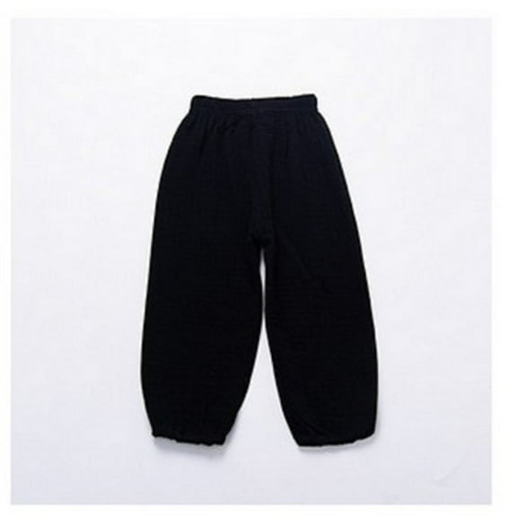 FNNMNNR Summer Baby Kids Boy Girl Summer Casual Loose Pants Plain Harem Trousers