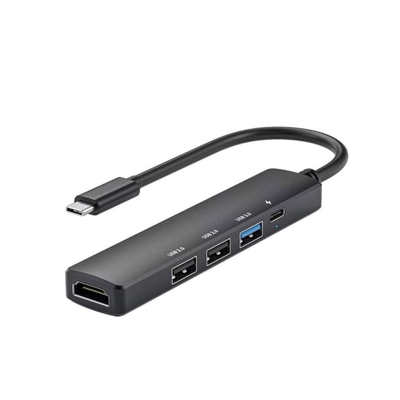 FNNMNNR USB??C Hub Smart 4??Port USB3.0 with PD Changer Converter USB Splitter Computer Accessories