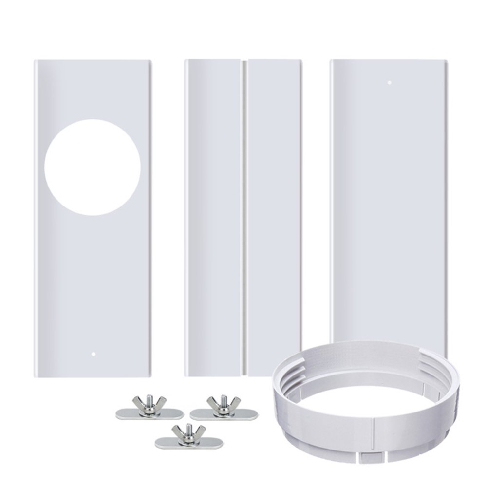 FNNMNNR Window Slide Kit Plates for Portable Air Conditioner AC Vent