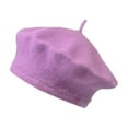 thumbnail image 1 of FNNMNNR Women Beret Korean Style Polyester Artist Hat Autumn Winter Beautiful Caps Breathable Headwear Party Apparel Stylish Clothing, 1 of 6