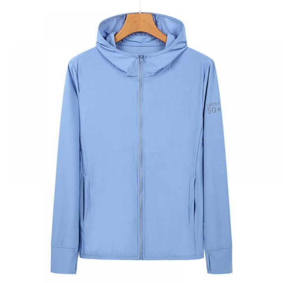 FNNMNNR Womens UPF 50+ UV Sun Protection Women‘s Clothing Zip Up Hoodie Long Sleeve Fishing Running Hiking Jacket Outdoor Performance