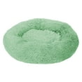 thumbnail image 1 of FNOCHY WINTER Calming Dog Beds for Small Medium Large Dogs - Round Donut Machine Washable Dog Bed, Anti-Slip Faux Fur Fluffy Donut Cuddler Cat Bed, Multiple Sizes XS-XXL, 1 of 1