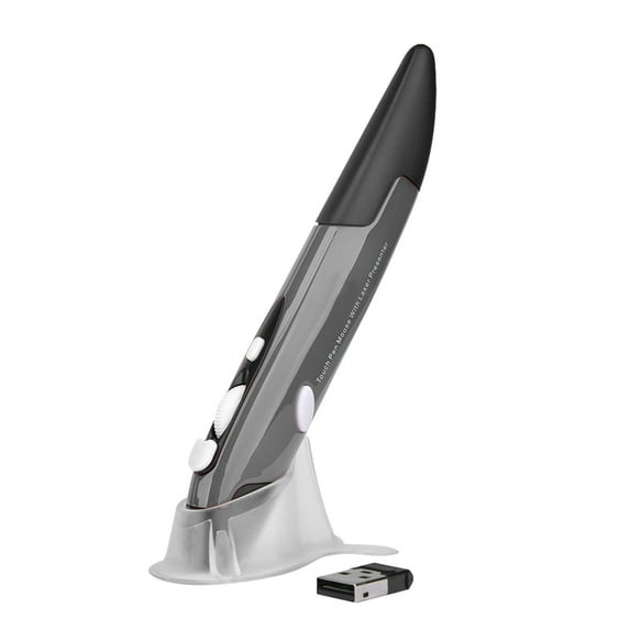 FNYOXU 2.4g Wireless Mouse Personalized Creative Mouse Vertical Pen Mouse Plug and Play