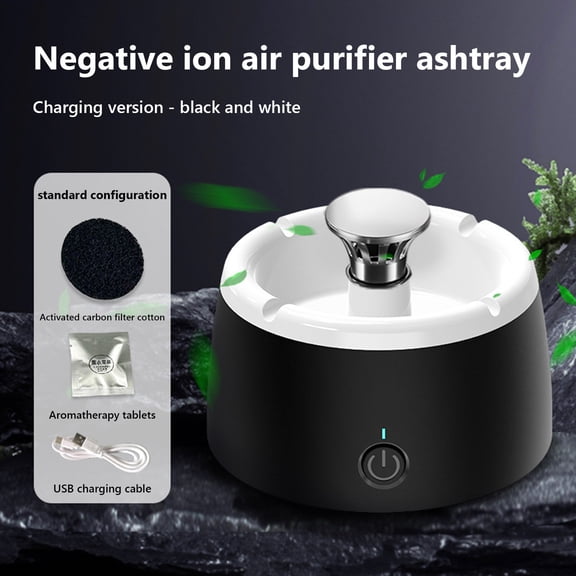 FNYOXU Air Purifier, Negative Purifier Ashtray Household Room Office in Addition to Holiday Gifts