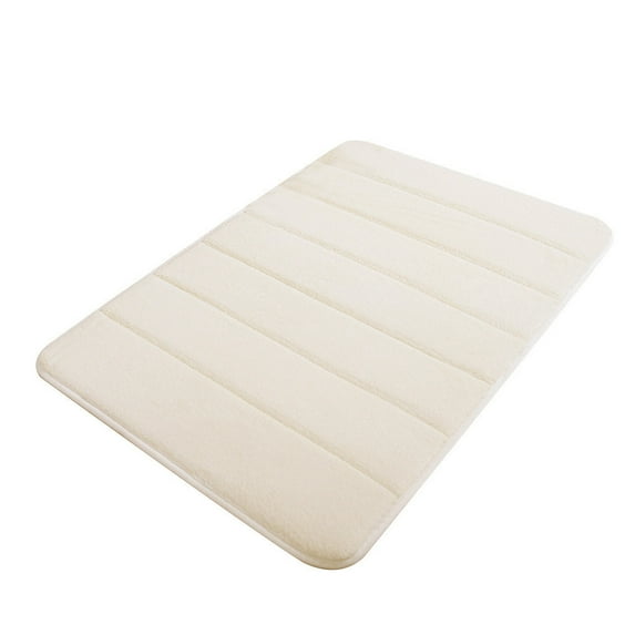 FNYOXU Bathroom Rugs, Absorbent Soft Memory Foam Mat Bath Bathroom Bedroom Floor Shower Rug Decor