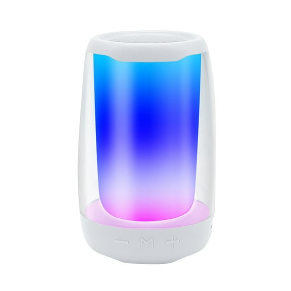 FNYOXU Bluetooth Speaker New Little 4th Generation Border Bluetooth Speaker Full Screen Colorful Light Series Desktop Outdoor Portable Mini Audio