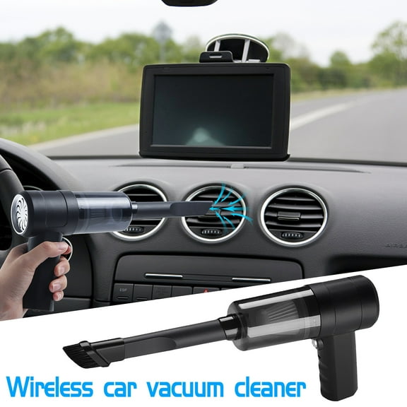 FNYOXU Car Vacuum Cleaner,Cordless Powerful Sutions Handheld Vacuum, 800mAh Lightweight Mini Vacuum Blow & Suction,Car Vacuum for Car,Keyboard, and Pet Hair,USB Portable Vacuum Cleaner