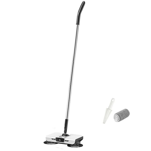 FNYOXU Hand Push Sweeper, Household Hand Sweeping Machine, Non Electric Sweeper Mop Dustpan Floor Cleaning Tools for Cleaning Hair, Fruit Shell, Etc - Angle Changable