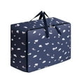thumbnail image 1 of FNYOXU Closet Storage,Clothing Storage Bags with Handle and Zipper, Travel Moving Bags for Small Clothes Throw Pillows Quilts, Oxford Fabric, 1 of 5