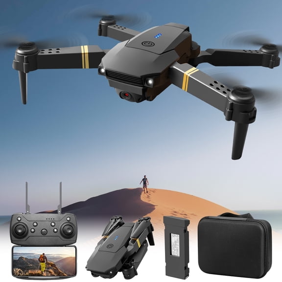 FNYOXU Drone with Camera RC Quadcopters & Multirotors FPV Drone with 1080P Camera WIFI FPV RC Quadcopter with Headless Mode Follow Me Altitude Hold Toys Gifts for Kids Adults