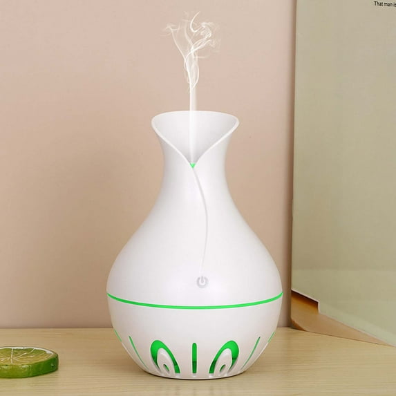 FNYOXU Humidifiers for Bedroom, 2024 New Home Humidifier LED Colorful Light Conversion Retro Humidifier